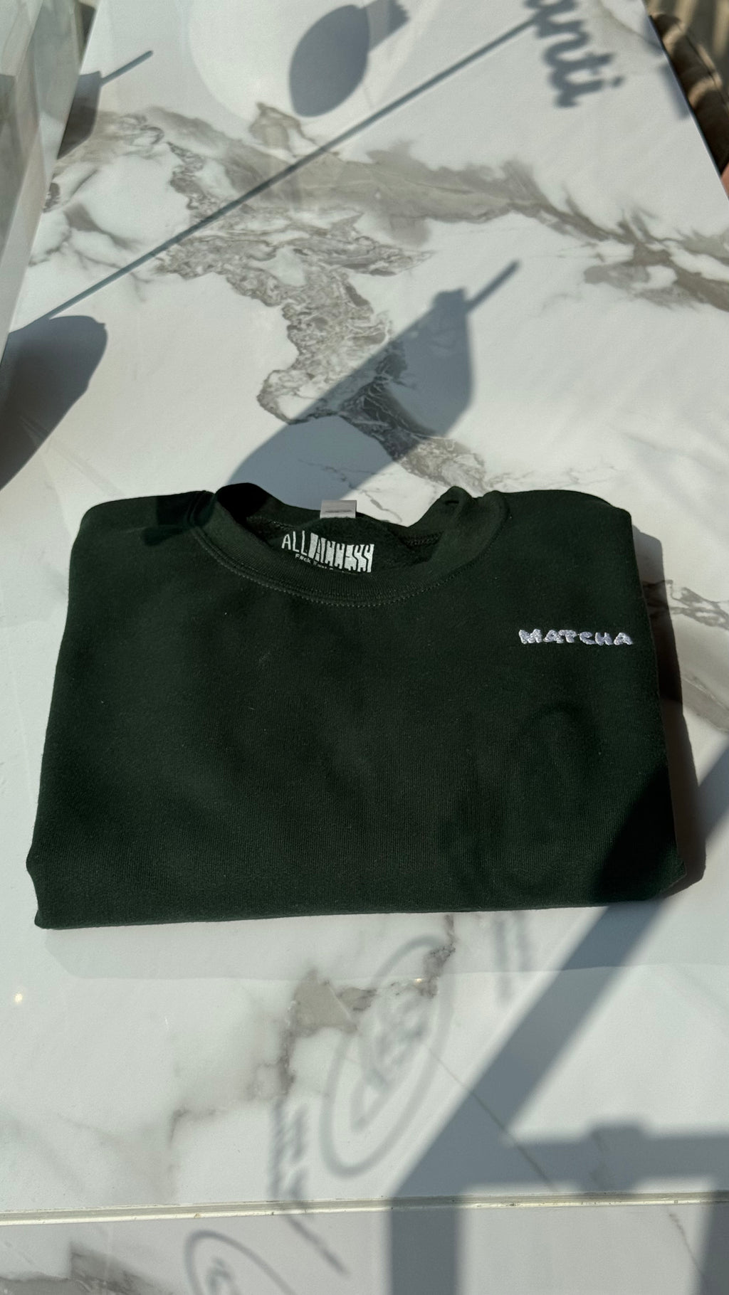 "MATCHA" CREWNECK